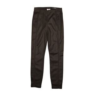 LIVERPOOL NEW $98 Black Coated Skinny Jean Legging Pull-On Size 4‎